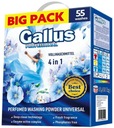 Gallus Universal biely prášok 55 praní 3,05 kg