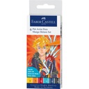 PITT ARTIST PEN FABER CASTELL MANGA SET 6 ks