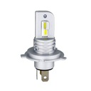 Teplá LED žiarovka H4 HS1 12 24V DC krátka dl