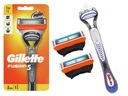 GILLETTE FUSION holiaci strojček na holenie 5 + 2 ČEPELE