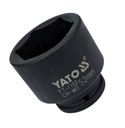 NÁRAZOVÁ ZÁSUVKA 52 mm 72 mm 3/4'' YATO YT-1102