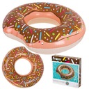 BESTWAY 36118 Krúžok na plávanie Donut 107cm hnedý