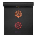 GAIAM BLACK ČAKRA JOGA PODLOŽKA 173 x 61 x 0,6 cm