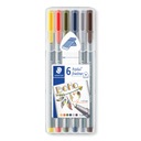 Staedtler Fineliner 0,3mm v jesenných farbách 6x