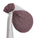 Zaffiro Woven Ringsling - Geo Burgundsko