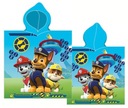 PAW PATROL uterákové pončo pre deti, 50x100, kapucňa