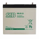 Batéria SSB SBL 55-12i 12V 55AH AGM SBL55-12i