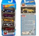 HOT WHEELS Car Set 5 Pack MOTOR HLY63