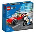 LEGO CITY Moto policajná naháňačka 60392 kociek 59 ks