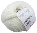 MERINO priadza 100% 1 BIELA ​​50g102m KATIA 14776