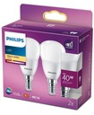 PHILIPS LED žiarovka 929003546563 E14 40W (2 ks)