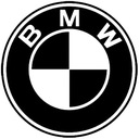 Samolepka s logom BMW, farba Čierna, rozmer 40X40cm, záruka kvality