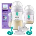 Avent natural sada antikolikových fliaš s vložkou 125ml a 260ml AIR FREE