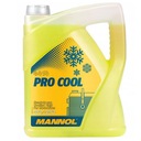 MANNOL Pro Cool 5L -40 - žltá chladiaca kvapalina pre motocykle