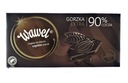 Horká čokoláda extra 90% 100g Wawel