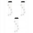 3x Star Wind Chime Garden Angel Lantern