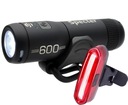 Sada LED BICYCLE lampy Spectre 600 vpredu a vzadu