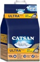 CATSAN ULTRA PLUS HLADKÝ PODLIEV PRE MAČKY 15l