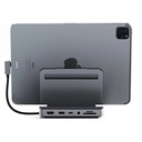 SATECHI ALUMINIUM HUB STAND IPAD PRO USB-C