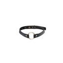 Maze Single Choker Black, čierny golier