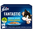 FELIX Fantastic Fish vrecúška pre mačky 24 x 85g