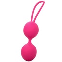 Marc Dorcel Dual Balls Silicone Geisha Balls Magenta (P1)