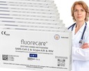 TEST COMBO 4v1 COVID-19, AB Flu, RSV FLUORECARE platnosť 07/2026 - 100 ks