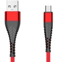 3m micro-USB opletený kábel RÝCHLE NABÍJANIE 3A