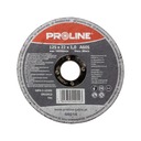 PROLINE Rezný kotúč na rezanie ocele, kovu, INOX, 125mmx1mm, 10 ks.