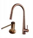 Kuchynská batéria Copper Steel Spout -Set