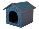 Hobbydog Bed Buda R4 modré kvety