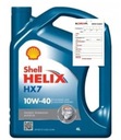 SHELL HELIX HX7 BENZÍN 10W40 4L