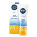 NIVEA Sun UV Face Shine Control zmatňujúci krém na tvár SPF30 50ml