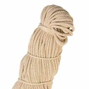 MACRAME ROPE Pletené 3 mm - Caffe latte