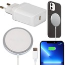 BEZDRÔTOVÁ NABÍJAČKA RÝCHLE NABÍJANIE 15W QI MAGSAFE pre IPHONE SET