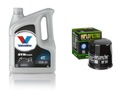 VALVOLINE SYNPOWER 4T 10W40 4L OLEJ + HIFLO FILTER