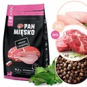 Pan Mięsko Krmivo pre psov TEĽACIE s PREPELICA Stredné plemená chrumkavé M 3kg