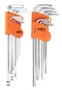 NEO HEXAGONAL IMBUS TORX KEYS 18 kusov DLH