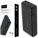 POWERBANK 30000MAH MICRO TYP C USB X 2 2A INDIKÁTOR