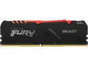 RAM KINGSTON FURY BEAST RGB 8GB 2666MHZ