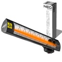 RADIANT 2kW IP65 ZLATÁ HALOGÉNOVÁ LAMPA NEO TOOLS