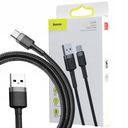 Baseus Cafule USB-A – kábel USB-C, 3A, 0,5M, QC3.0