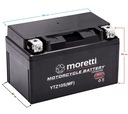 Gélová batéria 8,6Ah MTZ10S GEL MORETTI