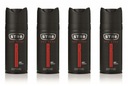 STR8 RED CODE DEODORANT SPREJ 4x150ml