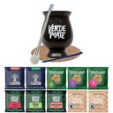 Yerba Mate darčeková sada + tekvica a bombilla 10x50g 500g