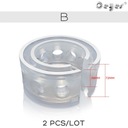 B Automatické nárazníky Pružiny Nárazníky Vankúš univerzálny