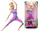 BÁBIKA BARBIE Gymnastka vyrobená pre pohyb FITNESS