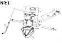 RÝCHLOMER Quad Bombardier DS 250 OEM