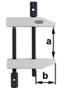 BESSEY SVORKA PARALELNÁ Skrutková 46/26 MM