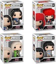 Funko Pop! Čiernoružová súprava figúrok 4 Lisa, Jennie, Jisoo a Rose